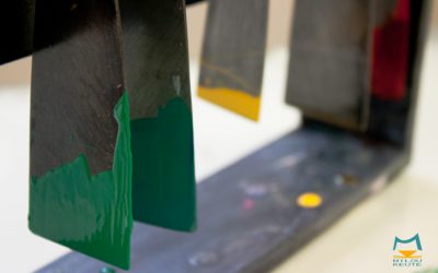 In der Holzschnitt-Werkstatt
